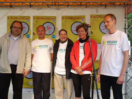 Vorstellungsrunde der Welfare-Organisatoren