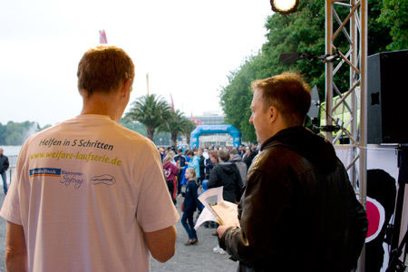 Vorstellungsrunde der Welfare-Organisatoren