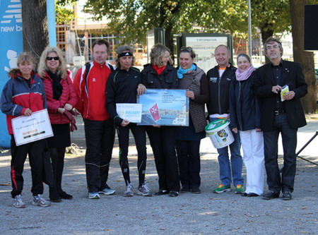 Gruppenbild mit Gewinnern